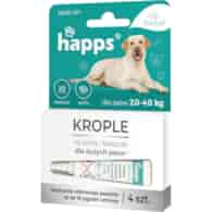 Happs Herbal krople na pchły i kleszcze dla dużych psów (_/6/1)