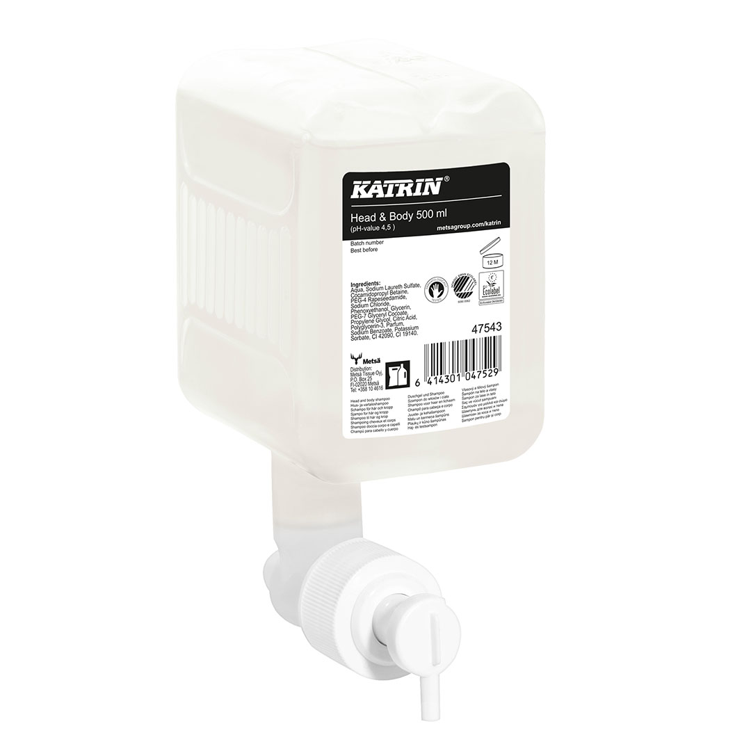 KATRIN Head&Body Żel pod prysznic do ciała i włosów 500ml (30/12/1)