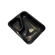 (REUSE) Pojemnik MAPCT 227x178x35 740/190ml COLT CZARNY (48/4/80)