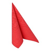 SERWETKA 40x40 RC ORNAMENT CZERWONA (250/5/50)