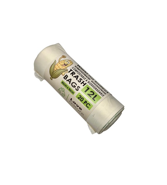 Love Nature worki na odpady 12L kompostowalne BIO (_/50/20)