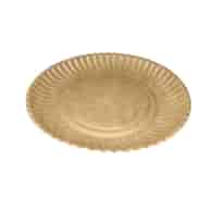 Talerz papierowy 23cm kraft (42/20/50)