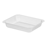 Pojemnik do zgrzewu niedzielony B-227x178x40 MLECZNY (32(40)/10/50)