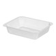 Pojemnik do zgrzewu niedzielony B-227x178x50 MLECZNY (32(40)/8/50)