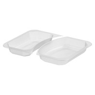 Pojemnik do zgrzewu PRF dwudzielny B-227x178x30 MLECZNY (32(40)/8/50)