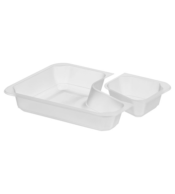 Pojemnik do zgrzewu PRF colt B-227x178x40 MLECZNY (32(40)/8/50)