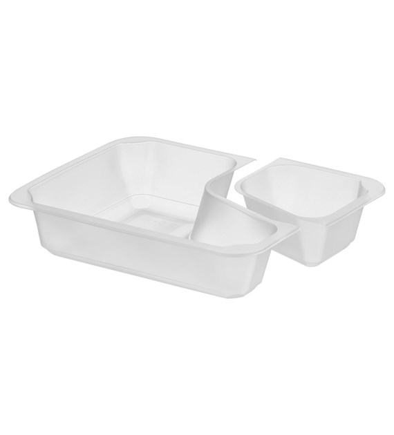 Pojemnik do zgrzewu PRF colt B-227x178x50 MLECZNY (32(40)/8/50)