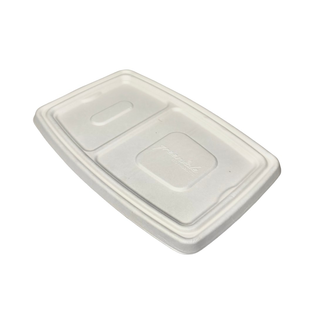 (EKO) Enjoy&Be Eco przykrywka do pojemnika z trzciny cukrowej 246x164mm (16/30/25)