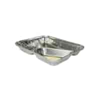Pojemnik aluminiowy trójdzielny 227x181x30mm (18/5/100)