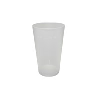 Kubek wielorazowy MLECZNY 250ml (20/30/12)