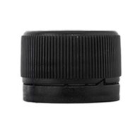 Nakrętka do butelki PET gwint 38mm CZARNA PRZYTWIERDZANA (0/30/100)