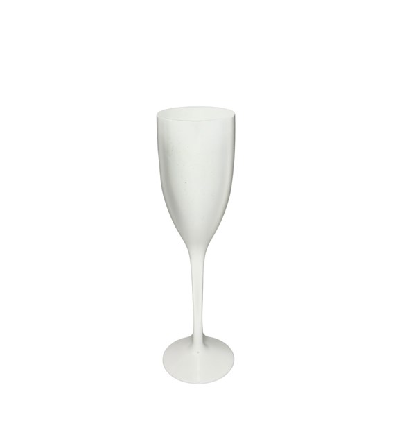 Kieliszek z poliwęglanu CHAMPAGNE biały (_/24/1)