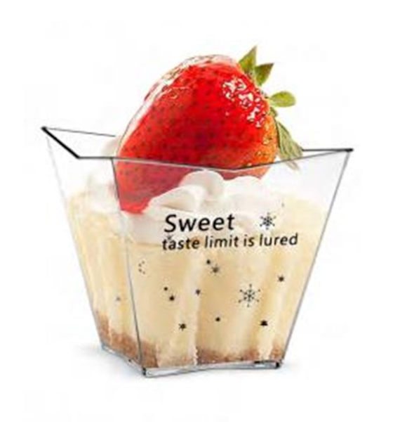 FINGERFOOD Pojemnik STAR transparentny 100ml PS (1200/50/24)