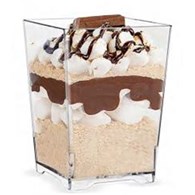 FINGERFOOD Pojemnik TOWER transparentny 110ml PS (600/50/12)