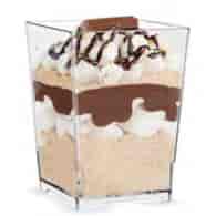 FINGERFOOD Pojemnik TOWER transparentny 110ml PS (600/50/12)