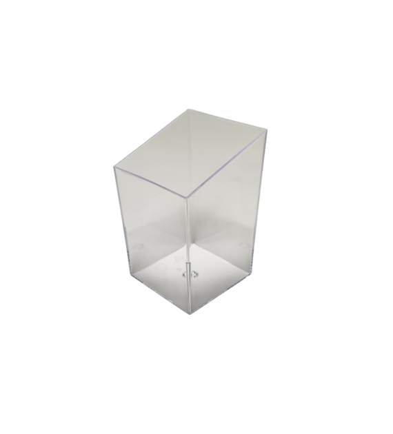 FINGERFOOD Pojemnik CUTBLOCK transparentny 85ml PS (600/50/12)