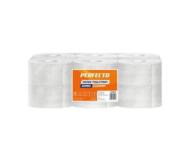 PERFECTO ECONOMY 80m papier toaletowy celuloza JUMBO BIG ROLL 2w (60/1/12)