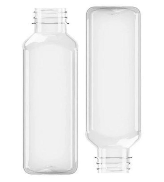 Butelka kwadratowa PET 400ml (20/1/126)