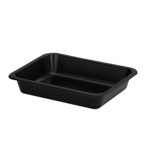 (REUSE) POJEMNIK DO ZGRZEWU NIEDZIELONY B-227x178x40 CZARNY (32(40)/10/50)