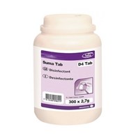 TABLETKI DEZYNFEKCYJNE NA BAZIE AKTYWNEGO CHLORU 300szt. SUMA D4 TAB