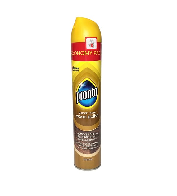 PRONTO brązowe WOOD POLISH 300ml (_/12/1)