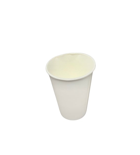 (EKO) Enjoy Be Eco kubek papierowy PLASTIC FREE automat BIAŁY 7oz 180/200ml (18/25/100)