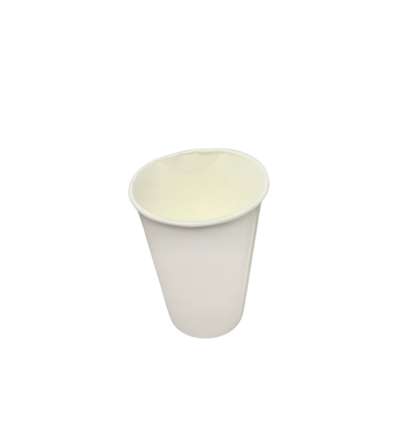 (EKO) Enjoy Be Eco kubek papierowy PLASTIC FREE automat BIAŁY 7oz 180/200ml (18/25/100)