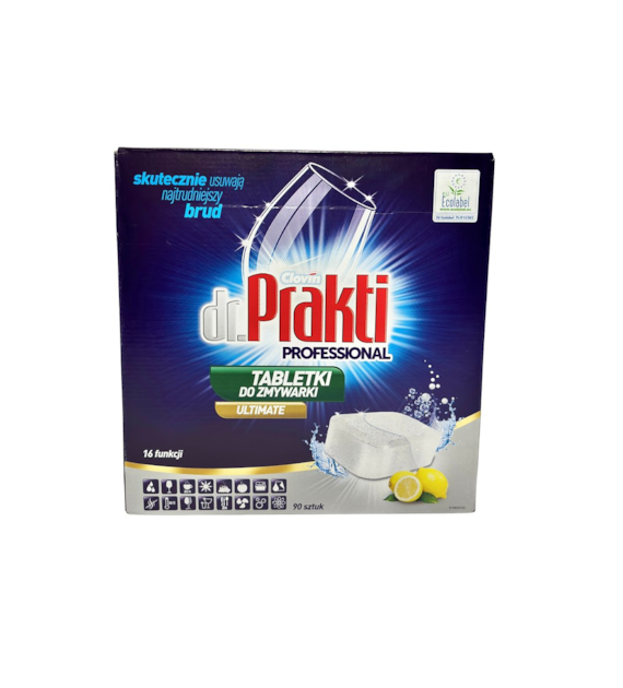 dr.Prakti Ultimate tabletki do zmywarki 16 g kartonik 90 szt (60/6/1)
