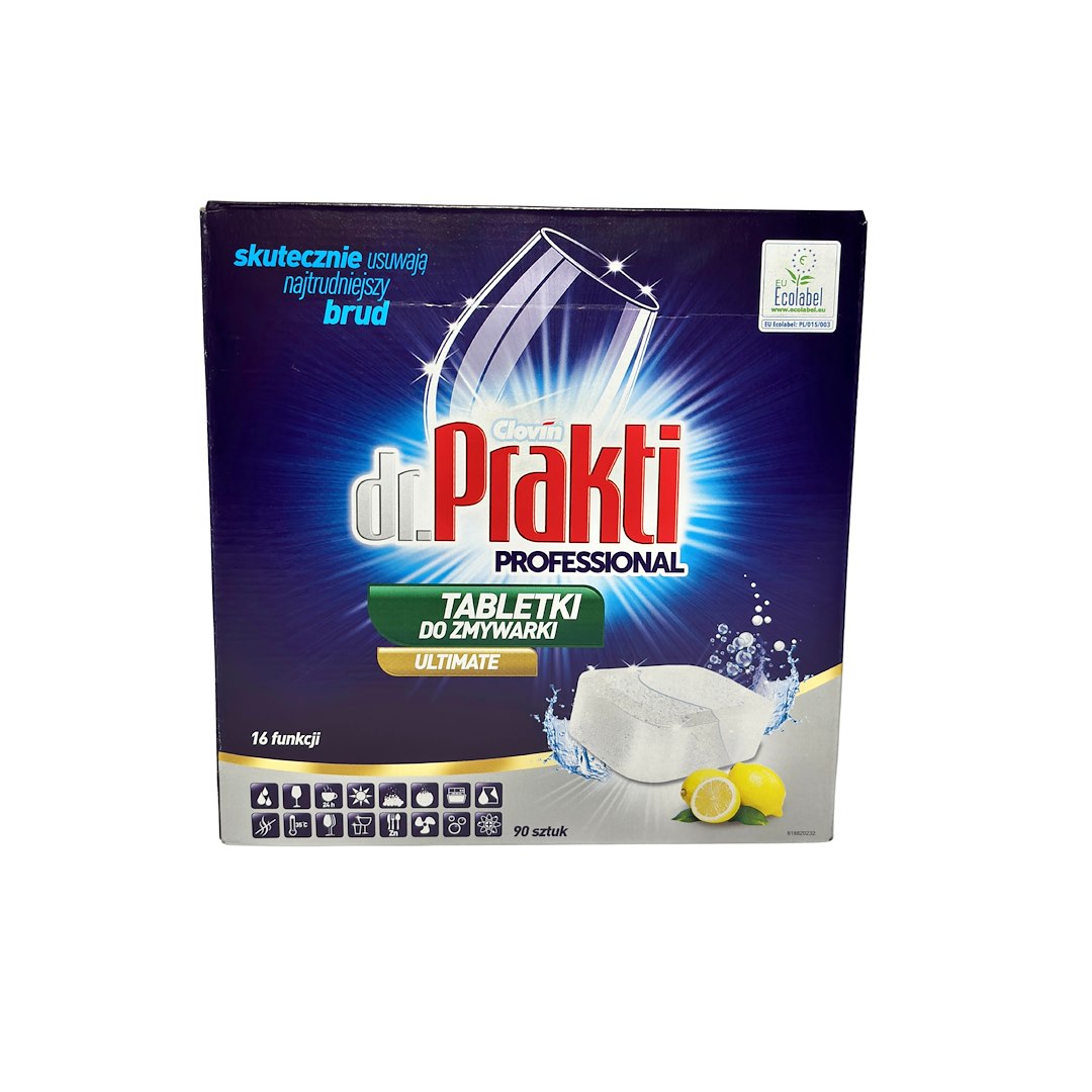 dr.Prakti Ultimate tabletki do zmywarki 16 g kartonik 90 szt (60/6/1)