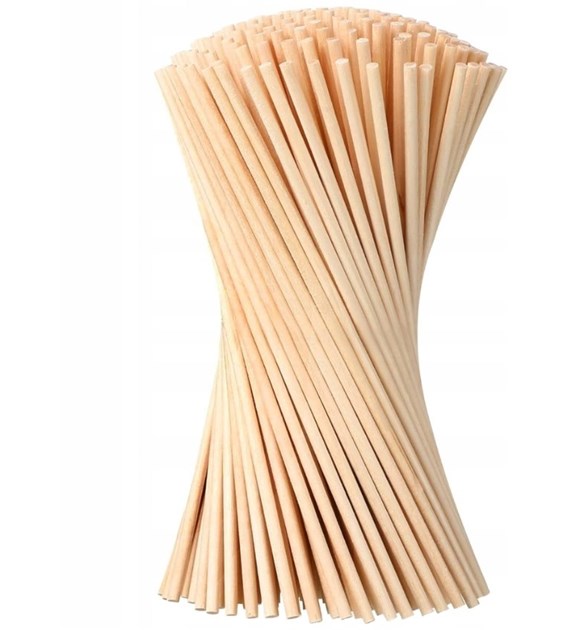 Patyczki do waty cukrowej okrągłe 390mm (_/38/200)