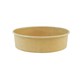 (EKO) Pojemnik sałatkowy papierowy KRAFT fi150mm 750ml PLASTIC FREE (24/6/50)