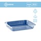 (REUSE) Pojemnik żebrowany W1/620R 227x178x40 1000ml TRANSPARENTNY (16/1/320)