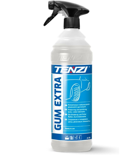 TENZI GUM EXTRA do konserwacji i nabłyszczania powierzchni gumowych 1L (40/12/1)