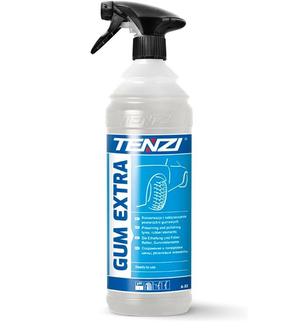 TENZI GUM EXTRA do konserwacji i nabłyszczania powierzchni gumowych 1L (40/12/1)