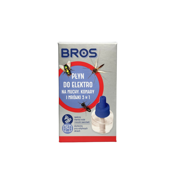 BROS Elektrofumigator owadobójczy zapas 3w1 30ml (_/12/1)