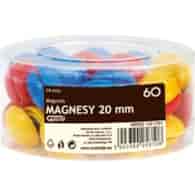 Magnesy 20mm 60szt
