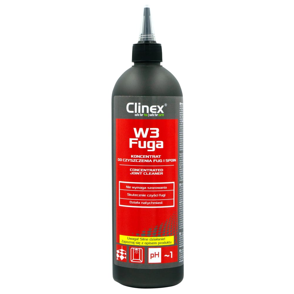 CLINEX W3 FUGA Koncentrat do czyszczenia fug i spoin 0,5L (/12/1)