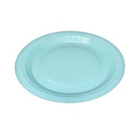 PP Talerz papierowy 18cm jasno niebieski (6szt)