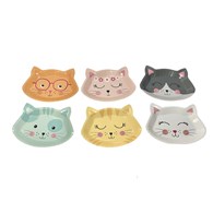 PP Talerzyki papierowe KOTKI (6szt)