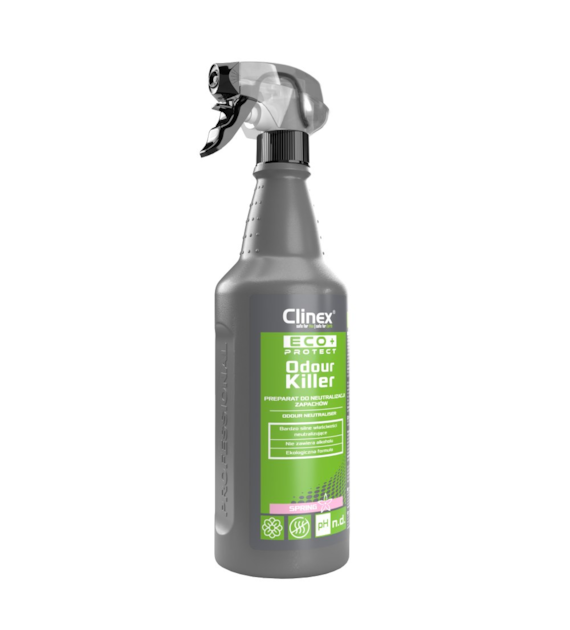 CLINEX ECO+ PROTECT ODOUR KILLER Preparat do neutralizacji zapachów - SPRING 1L (76/6/1)