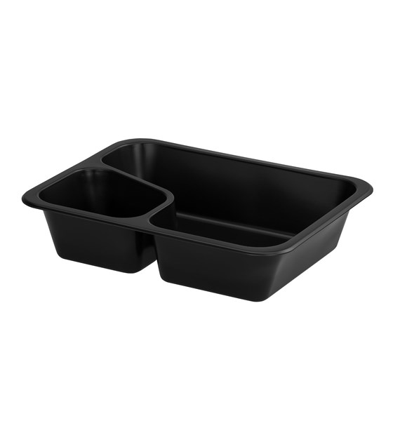 (REUSE GRUBY) POJEMNIK DO ZGRZEWU DWUDZIELNY COLT B-227x178x50 CZARNY (32(40)/8/50)