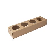 PARTY BOX wkładka na 4 sosy do pudełka o długości 350mm (_/50/1)