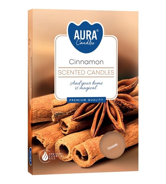 BISPOL Świeca podgrzewacz ''cynamon'' (_/12/6)