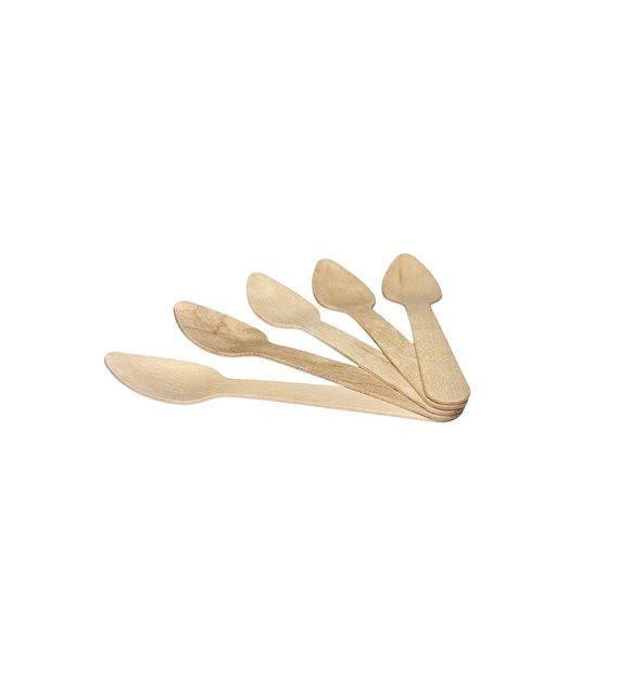 Papstar Łyżeczka drewniana 110mm (_/20/100)