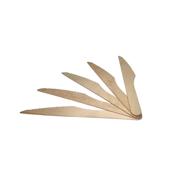 Papstar Nóż drewniany 160mm (_/10/100)