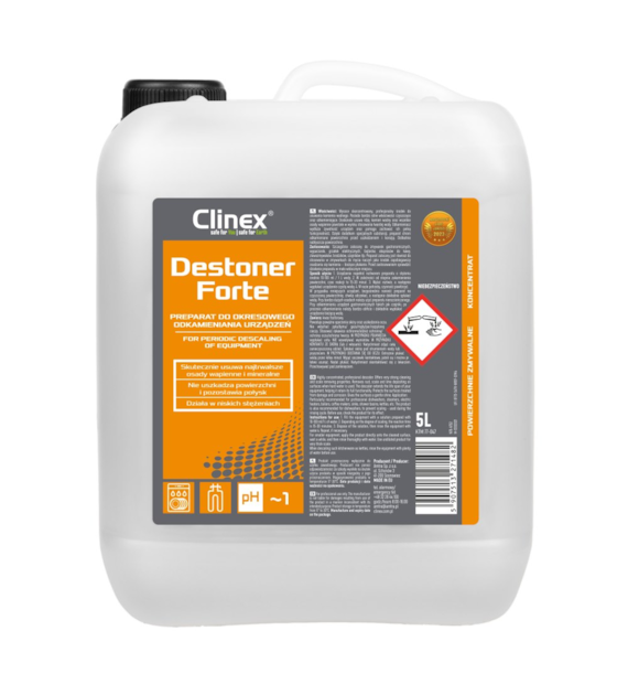 CLINEX DESTONER FORTE Odkamieniacz do urządzeń 5L (96/1/1)
