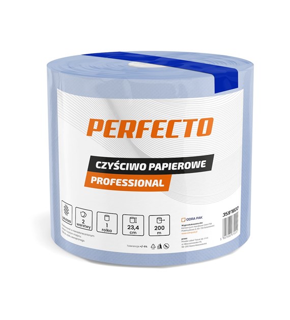 PERFECTO czyściwo niebieskie PROFESSIONAL 200m, 2w (45/3/1)