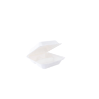 (EKO) Enjoy Be Eco Menubox z trzciny cukrowej trójdzielny 230x230x80mm (40/4/50)