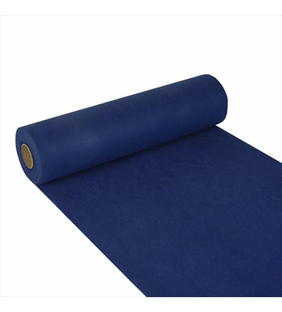 BIEŻNIK W ROLCE 24m/40cm SOFT SELECTION Z WŁÓKNINY CIEMNY NIEBIESKI (0/4/1)