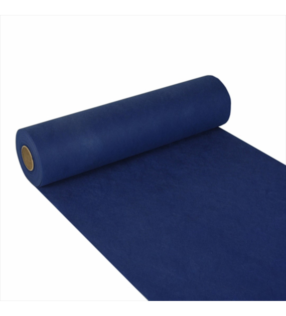 BIEŻNIK W ROLCE 24m/40cm SOFT SELECTION Z WŁÓKNINY CIEMNY NIEBIESKI (0/4/1)